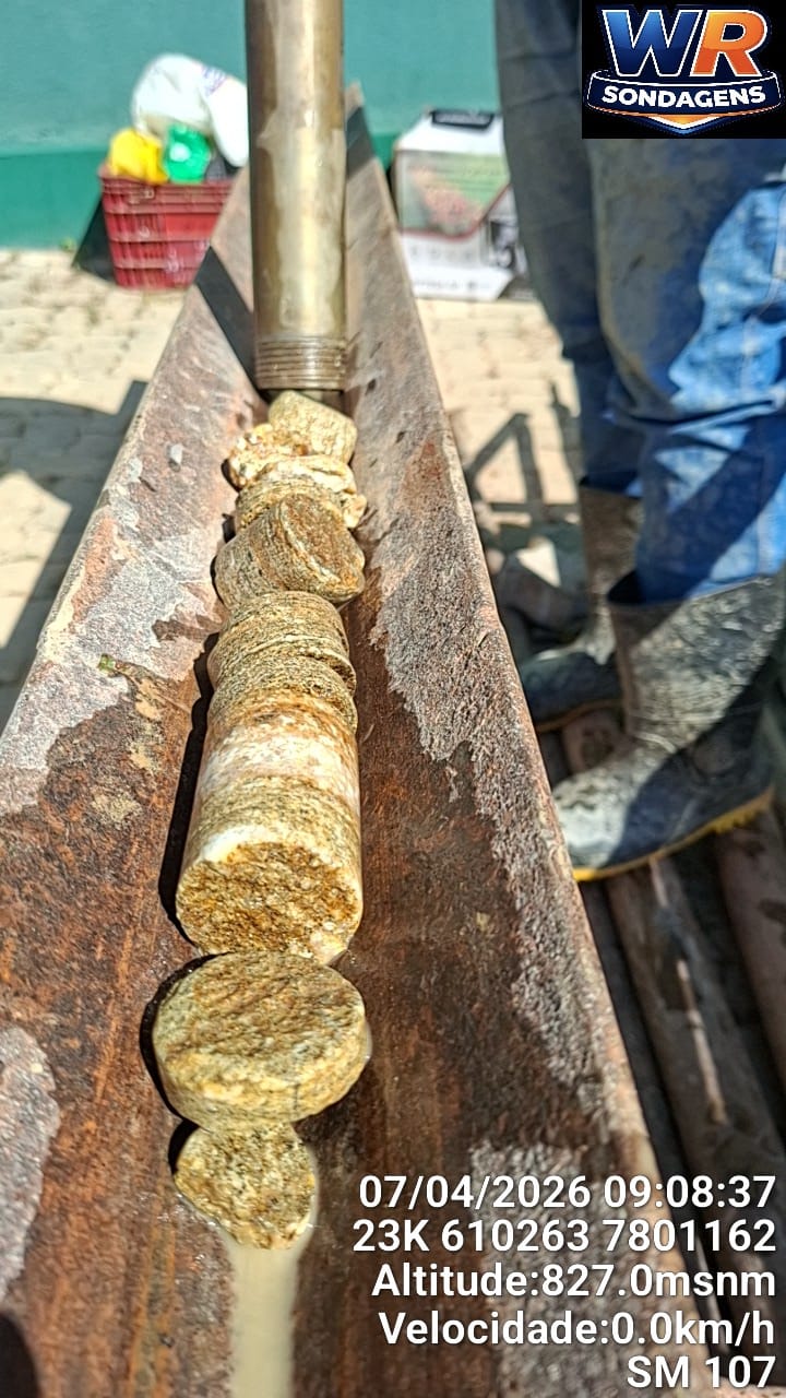 Coleta de amostras em campo